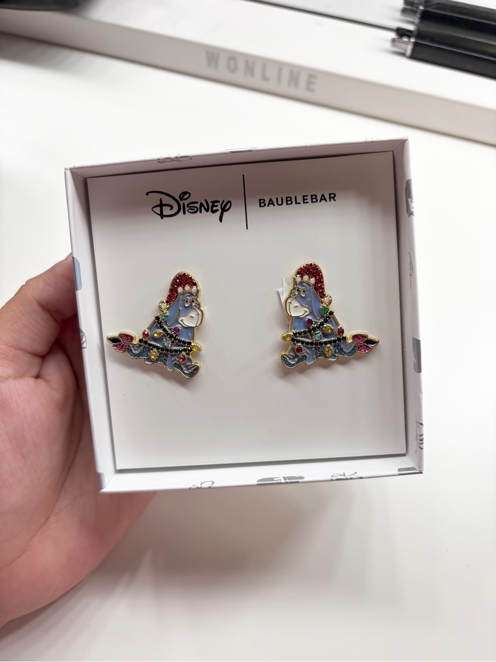Baublebar x Disney Eeyore Wrapped In Garland Earrings